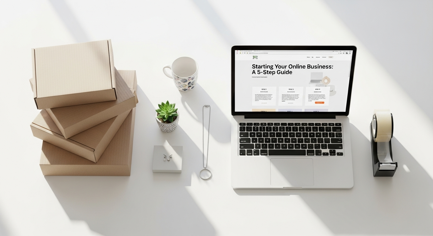 Starting An Online Business A 5 Step Guide