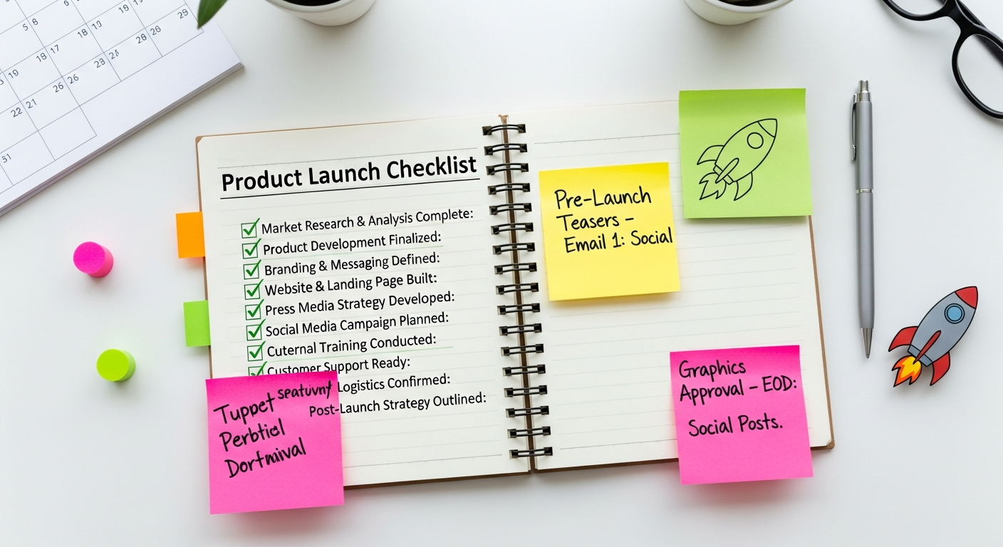 ecommerce product launch checklist 2026