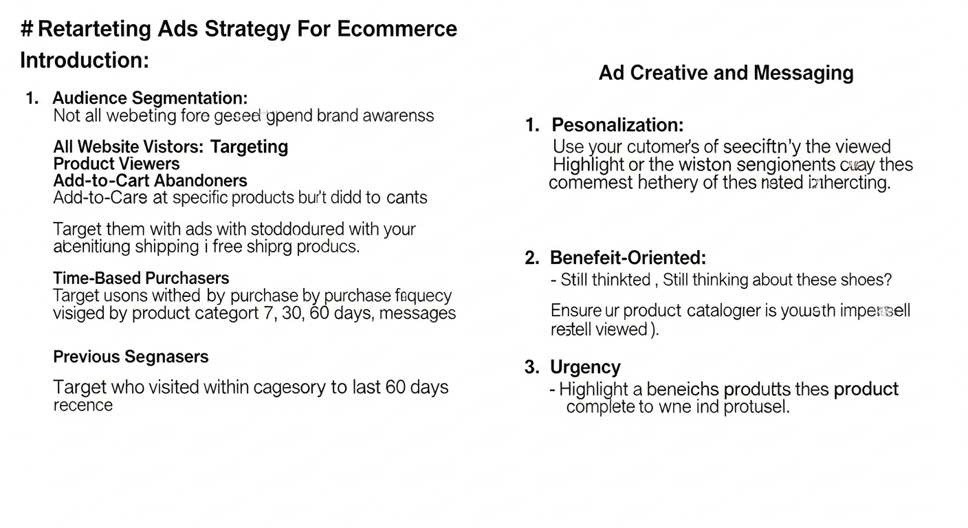 Retargeting Ads Strategy For Ecommerce