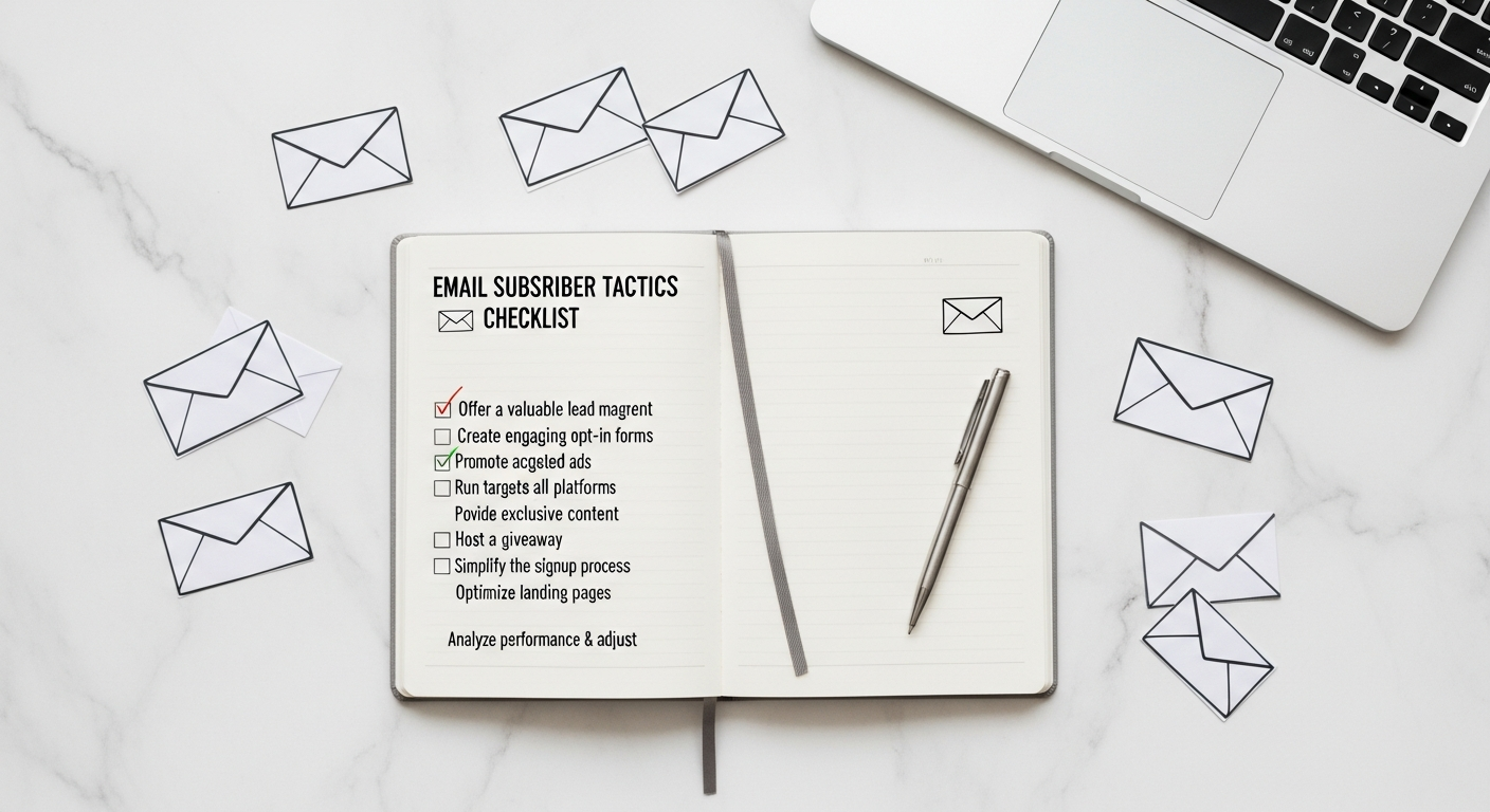 build email list online store