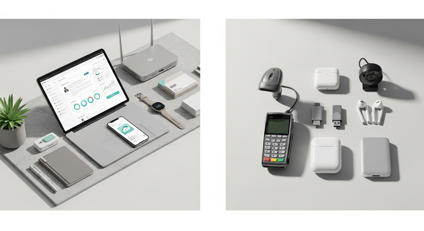 How can tech help my small business illustration