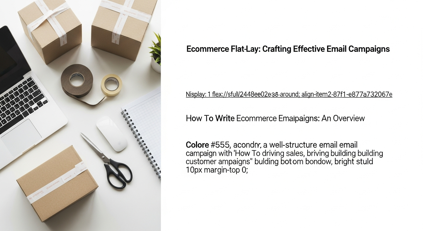 How To Write Ecommerce Email Campaigns