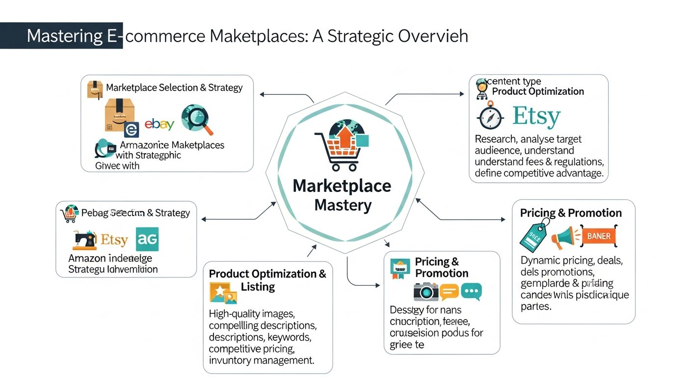 mastering ecommerce marketplaces - featured illustration