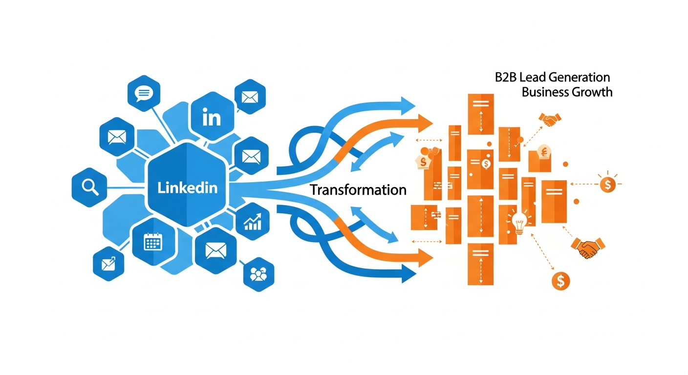 How Leveraging Linkedin for B2b Lead Generation Transforms Business Growth illustration