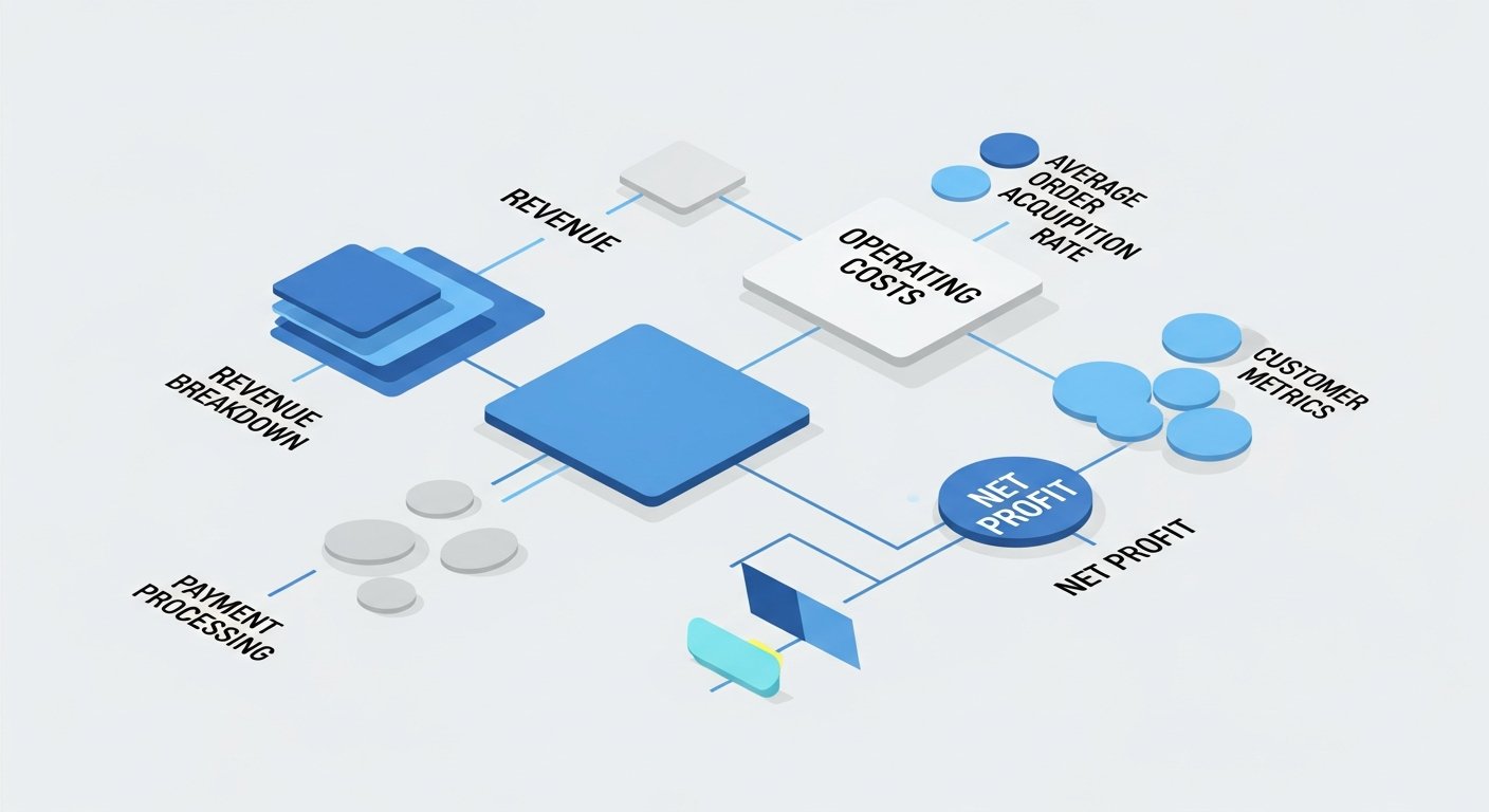 ecommerce financial metrics - infographic 4 illustration