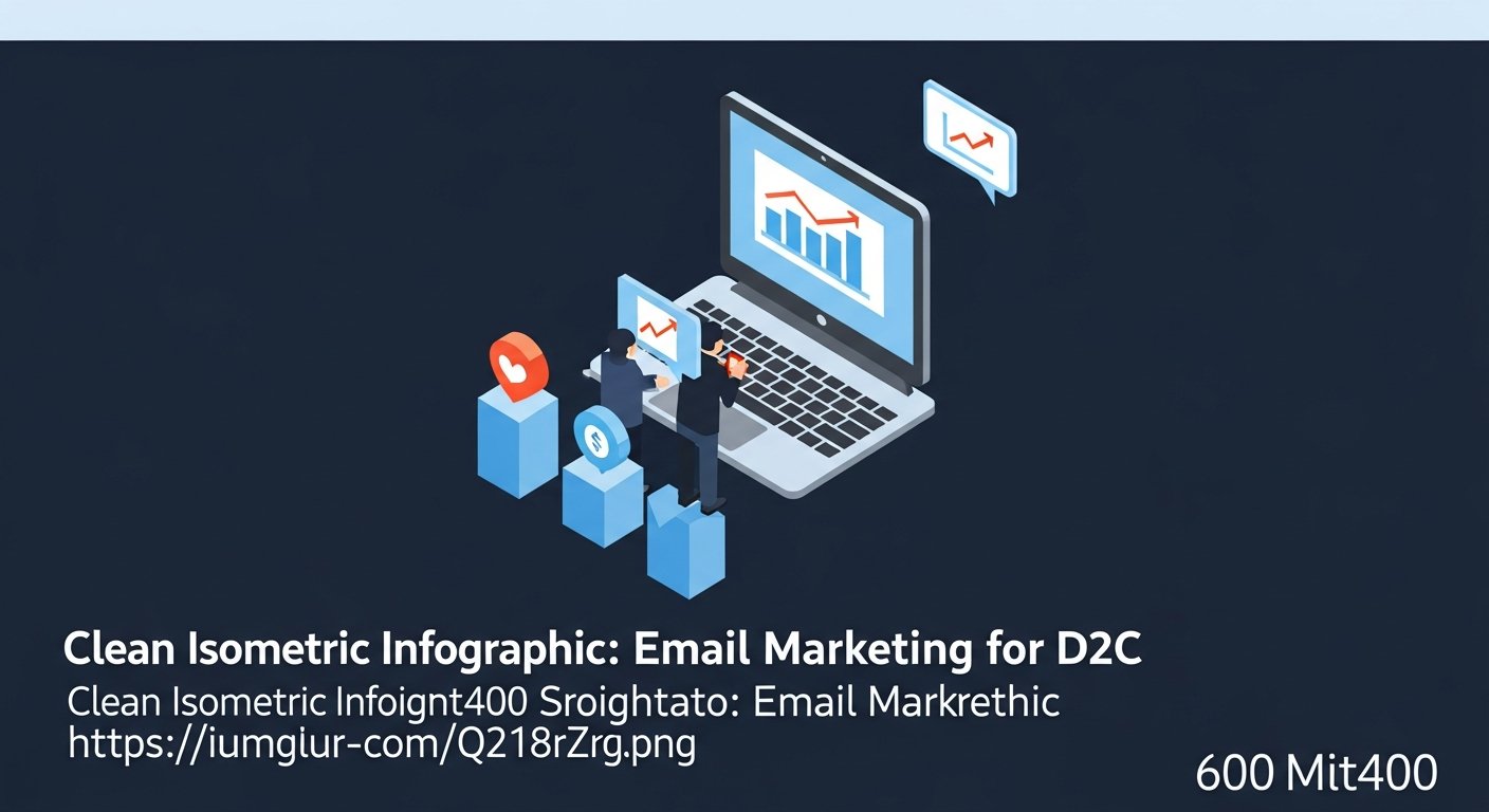 email marketing for d2c - infographic 4 illustration
