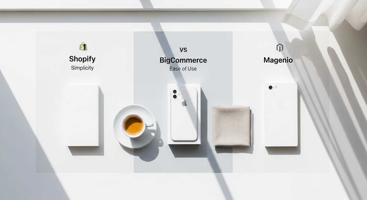 shopify vs bigcommerce vs magento - photo 2 illustration