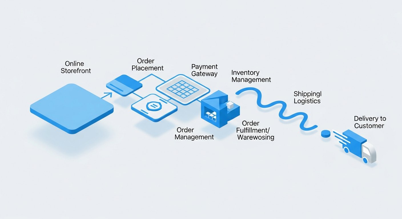 what is ecommerce operations - infographic 4 illustration